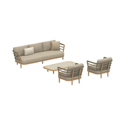 Royal Botania Archy Lounge Set 06